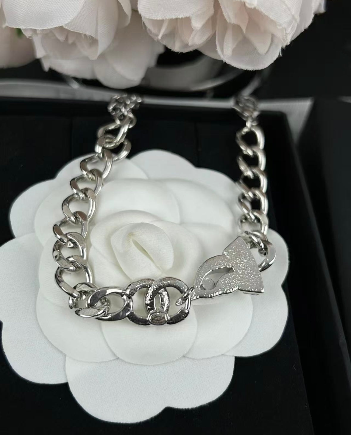 Chanel Dove Pendent Bracelet
