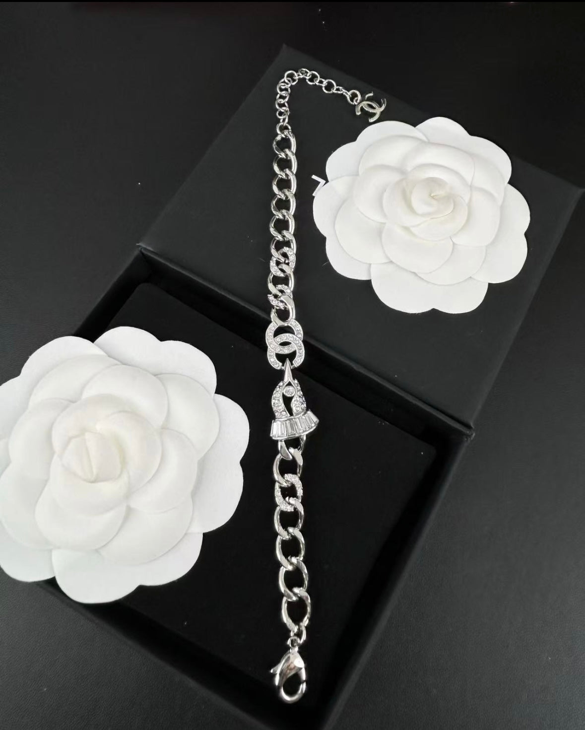 Chanel Dove Pendent Bracelet