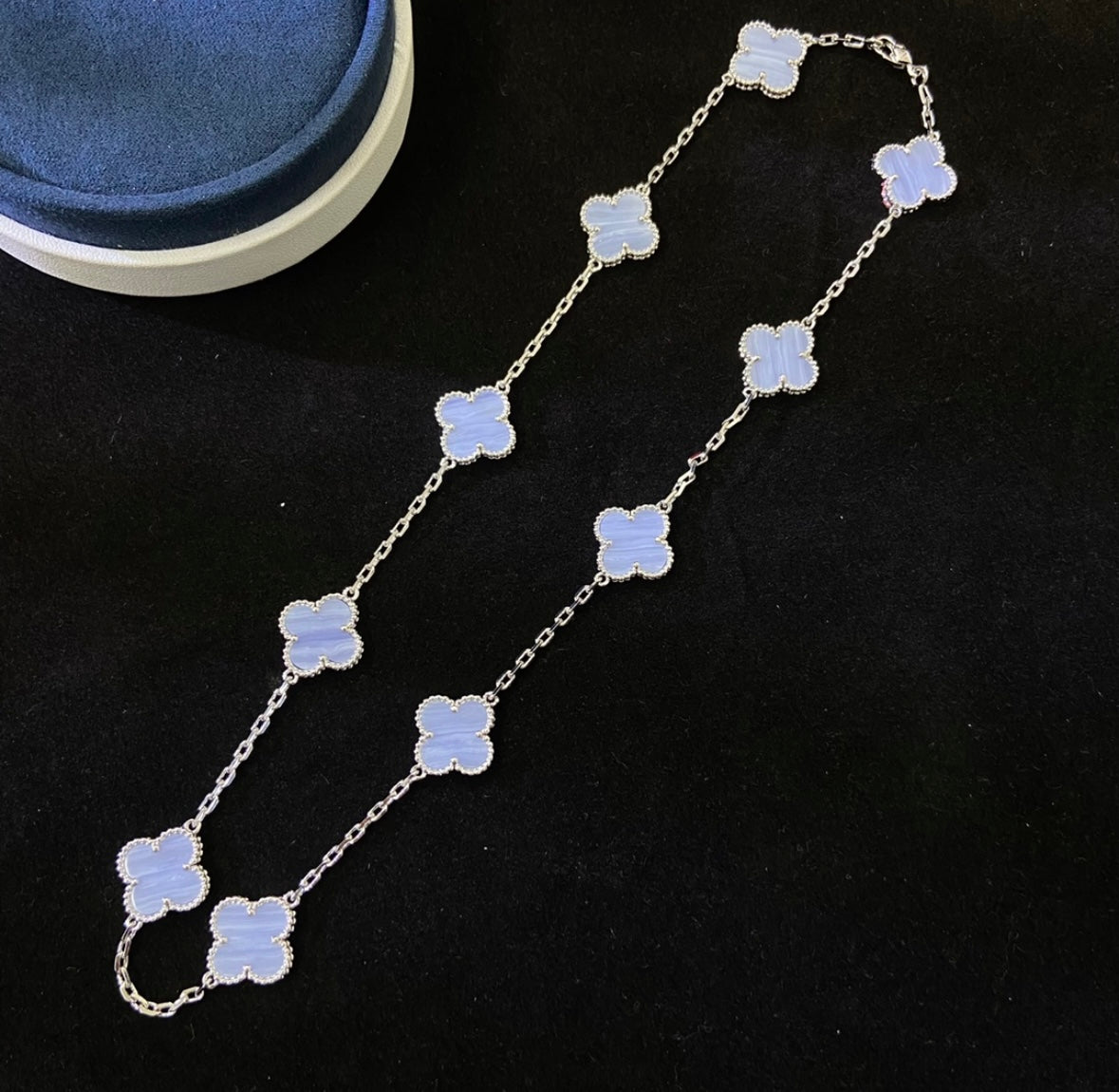 Silver Periwinkle V. C|A Necklace
