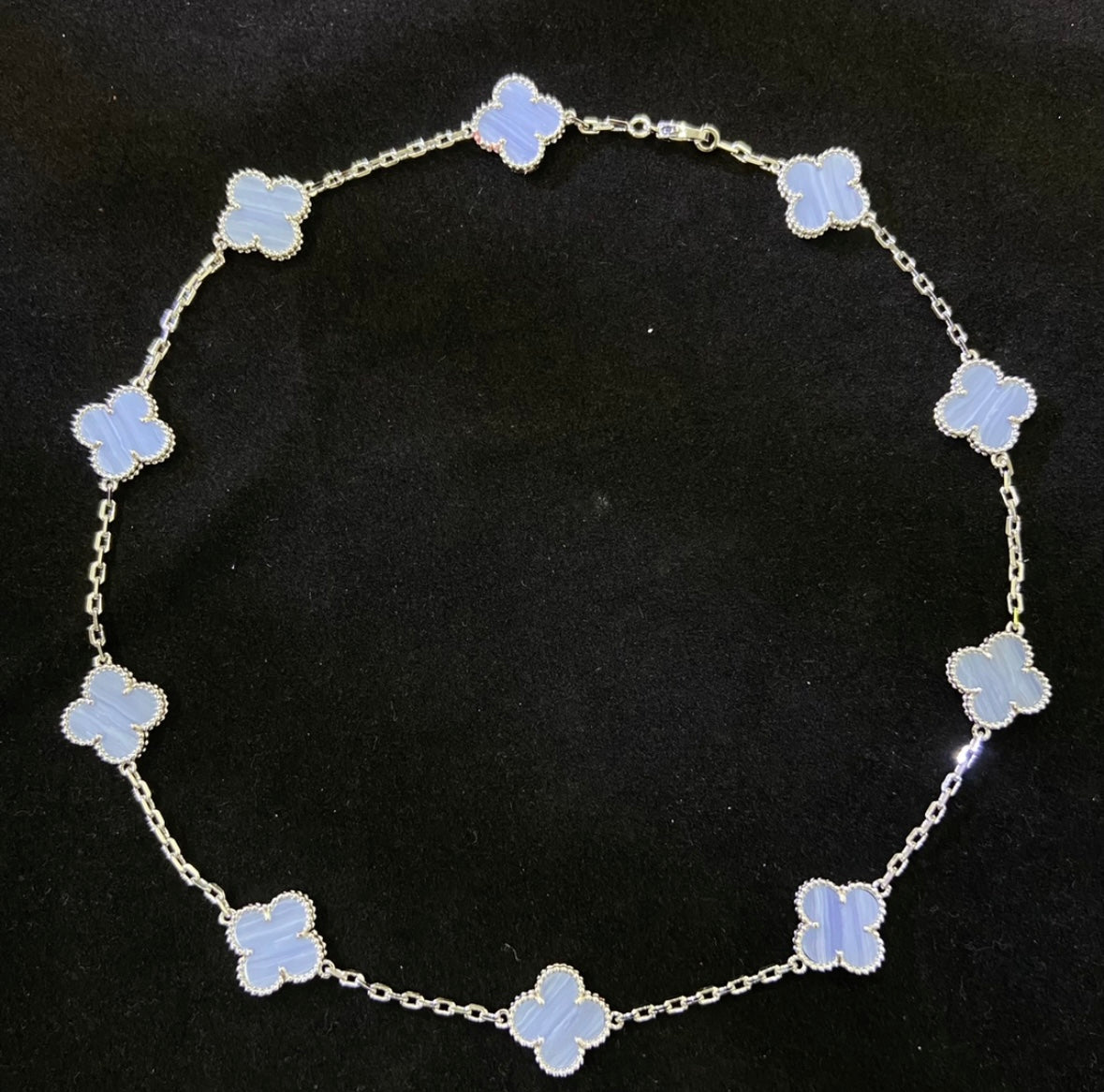 Silver Periwinkle V. C|A Necklace