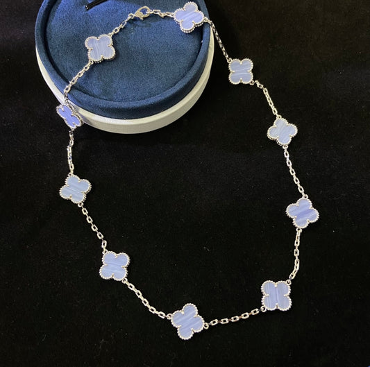 Silver Periwinkle V. C|A Necklace