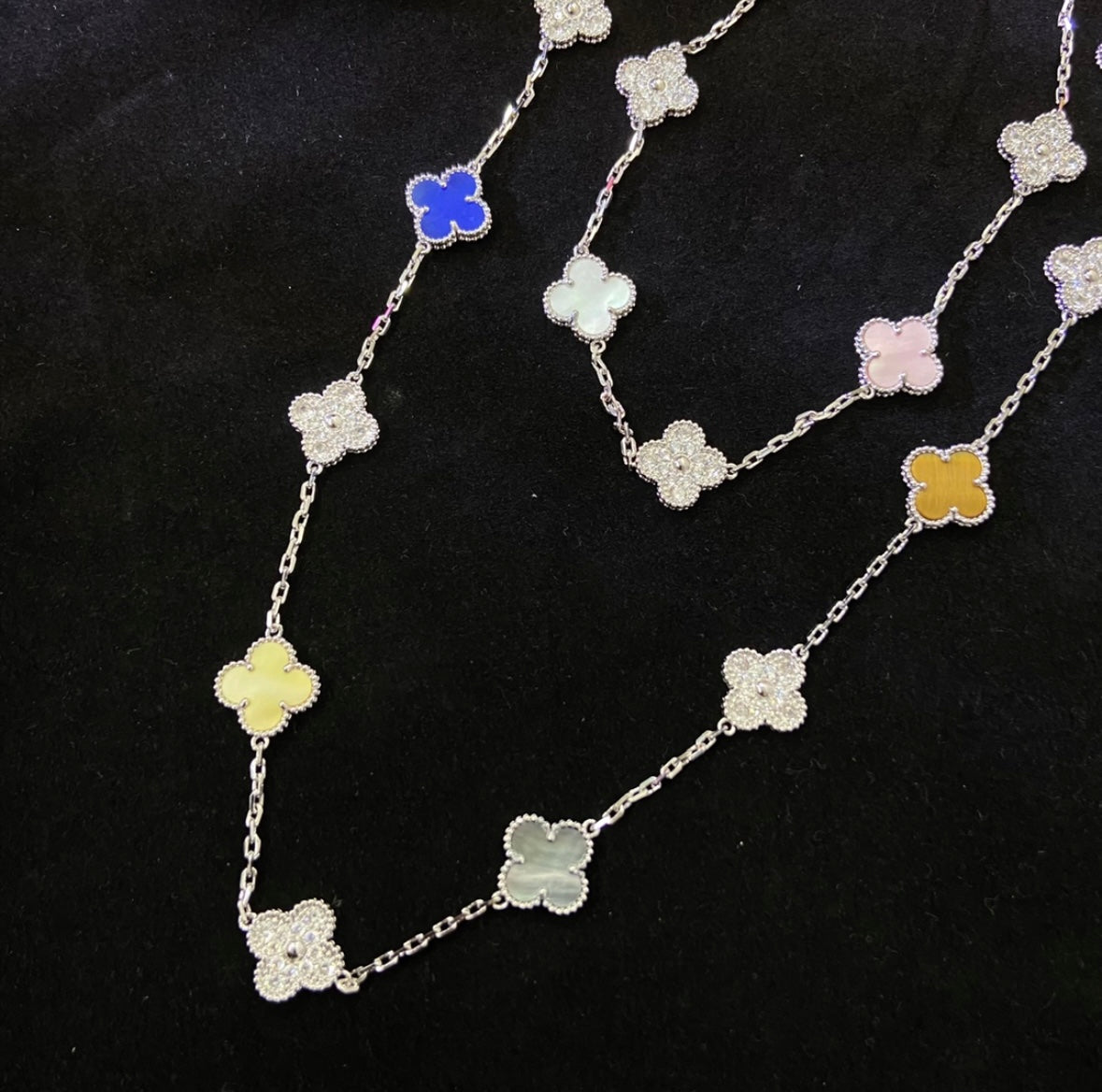 MultiColor V. C|A Double Necklace